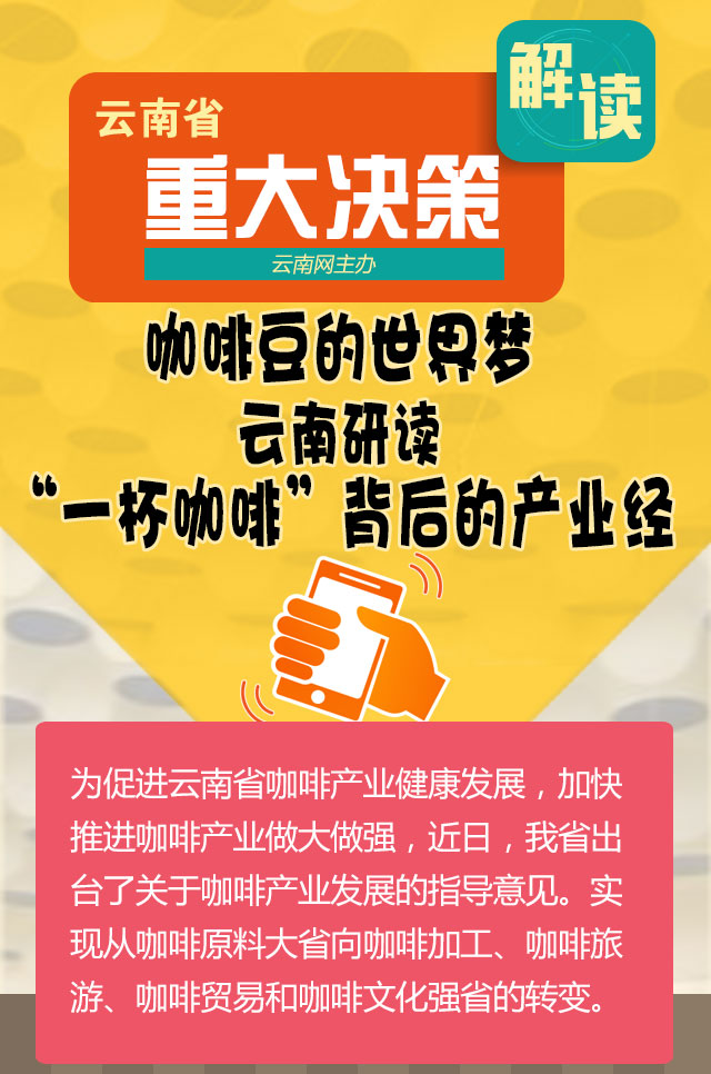 【重大决策解读】咖啡豆的世界梦 云南研读“一杯咖啡”背后的产业经